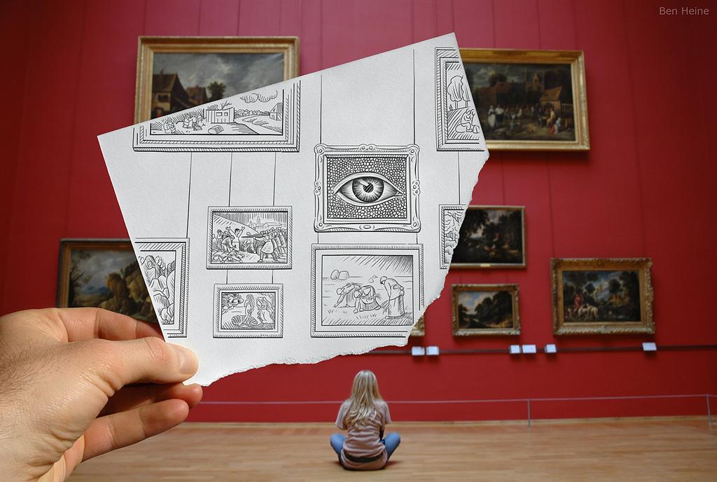 An amazing artist, Ben Heine