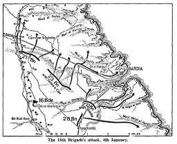 Debacle italiana en Bardia - 04/01/1941.