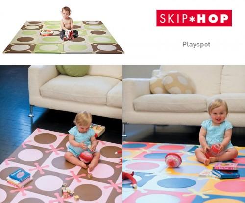 Superficie de juegos para bebés