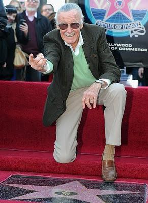 Stan Lee disfruta ya de su estrella en Hollywood
