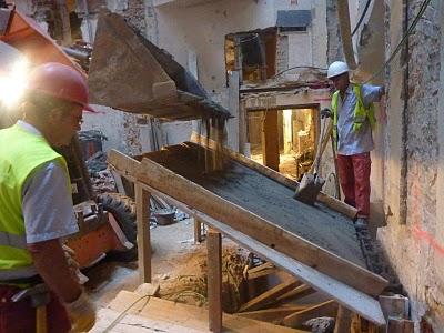 Rehabilitación del Palacio de la Música - Recalces muros medianeros perimetrales