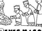 Dibujos Reyes Magos para colorear