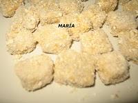 Croquetas cuadradas de ternera y jamón Croquetas cuadradas de ternera y jamón