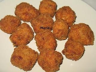 Croquetas cuadradas de ternera y jamón Croquetas cuadradas de ternera y jamón