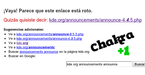 Chakra ya tiene KDE SC 4.5.5 en sus repositorios