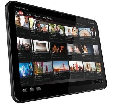 Motorola xoom, la primera tablet con Honeycomb se deja ver en Las Vegas