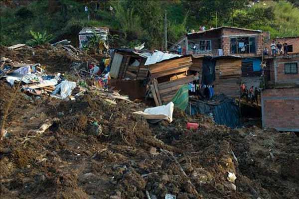 Deslave en Colombia
