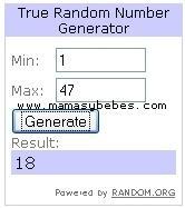 Ganadoras del concurso Bebe Totó y Mamás y Bebés www.mamasybebes.com