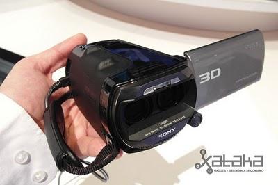 Sony HDR-TD10E, videocámara 3D en doble alta definición