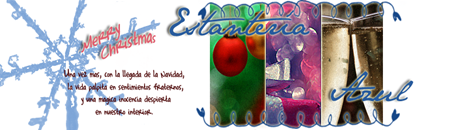 Jingle Bells Estantería Azul