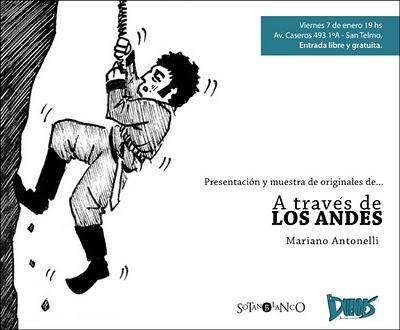 A través de los Andes, hoy presentación