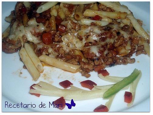 MACARRONES CON CARNE Y MALTA (PASO A PASO)