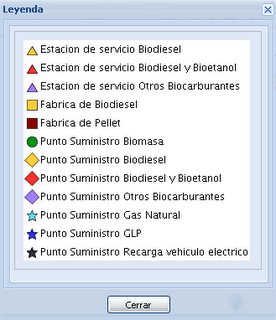 Mapa andaluz de suministro de biocombustibles y otros combustibles limpios Mapa andaluz de suministro de biocombustibles y otros combustibles limpios