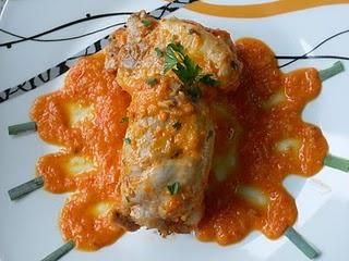 CONTRAMUSLOS DE POLLO RELLENOS