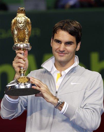 ATP 250 de Doha: Roger levantó un nuevo trofeo en Qatar