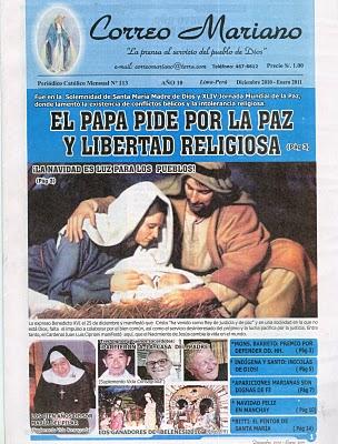 CORREO MARIANO NAVIDEÑO LLENO DE VIDA, nº 113