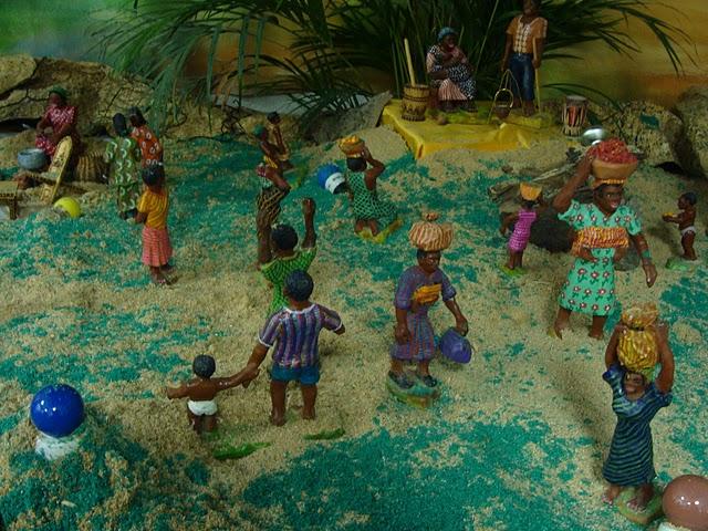 Belenes africanos y del resto del mundo