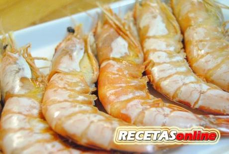 Langostinos a la sal - Recetas de cocina RECETASonline Langostinos a la sal - Recetas de cocina RECETASonline