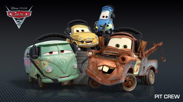 Cars 2, la descripción de los personajes