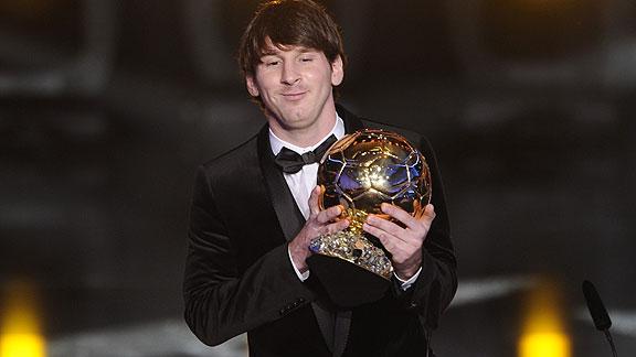 Lionel Messi, Balón de Oro 2010