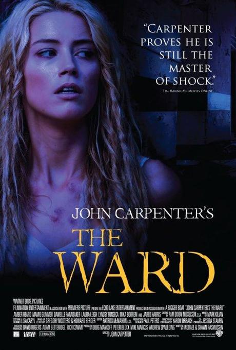 Cartel y trailer de `The Ward´. Al fin John Carpenter vuelve entre nosotros