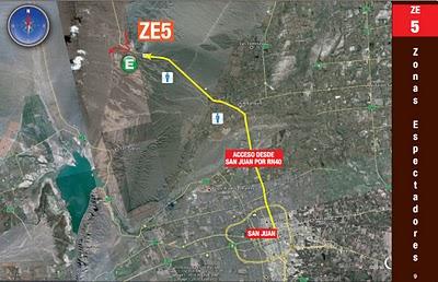 Dakar 2011: Zona de espectadores Etapa 11 - Chilecito a San Juan