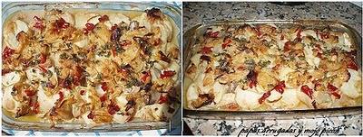 FILETES DE MERLUZA CON MANZANA (PASO A PASO)