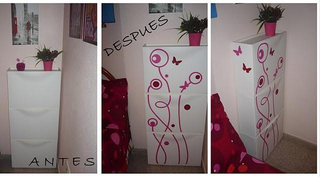 Ikea hack: Los vinilos de los trones de Patri