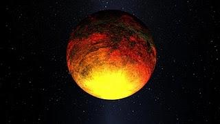 Concepto artístico del exoplaneta Kepler-10b