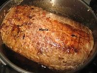 Cabeza de Lomo rellena de piña y pasas