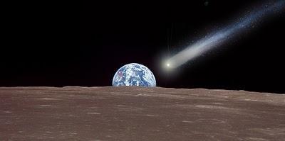 Estudio indica que el hielo lunar procede de cometas Estudio indica que el hielo lunar procede de cometas