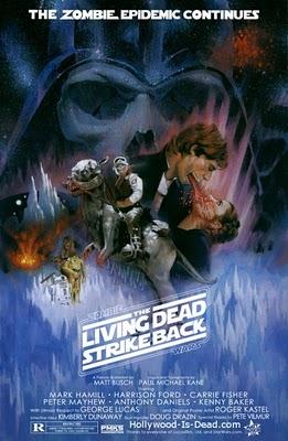 carteles de peliculas zombificadas