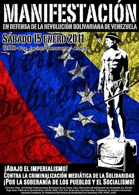 Manifestación en Defensa de la Revolución Bolivariana