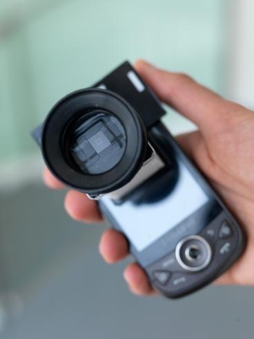 Medir la graduación con un celular Medir la graduación con un celular