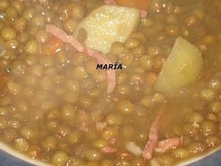 Productos Espuña y Lentejas dos versiones