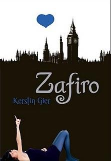 Nueva portada de Zafiro, continuación de Rubí