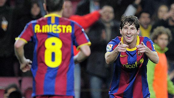 Messi y un “Hat Trick” de oro