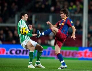 Keita marcó un gol en la goleada copera del Barcelona al Betis( 5-0)