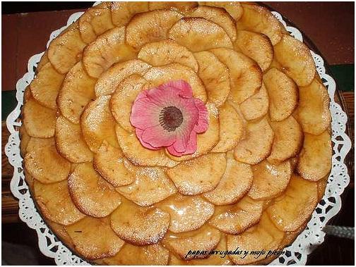 TARTA DE MANZANA (SIN BASE)