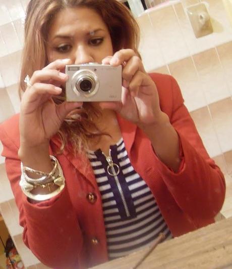 Mi look en rayas nuevamente, y es que las rayas se me est...