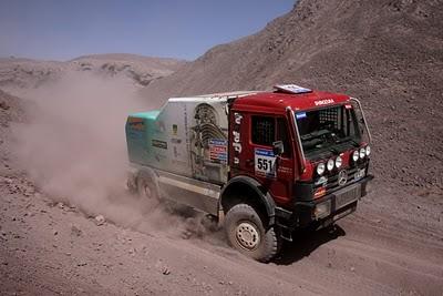 Dakar 2011: Fotos de lectores - Camión 551
