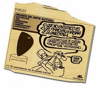 Galimatías literario en el arte actual