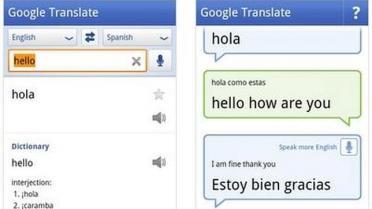 Traductor de Google en tiempo real