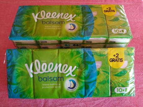 Probando los nuevos Kleenex balsam