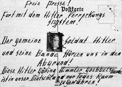 Los escritores de postales