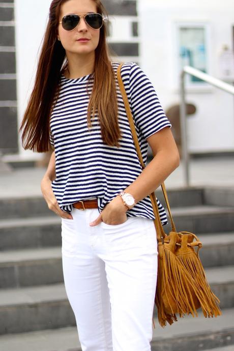 White Flared Jeans