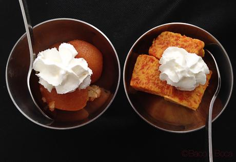 Postres en Sitar Restaurante Hindú Baco y Boca