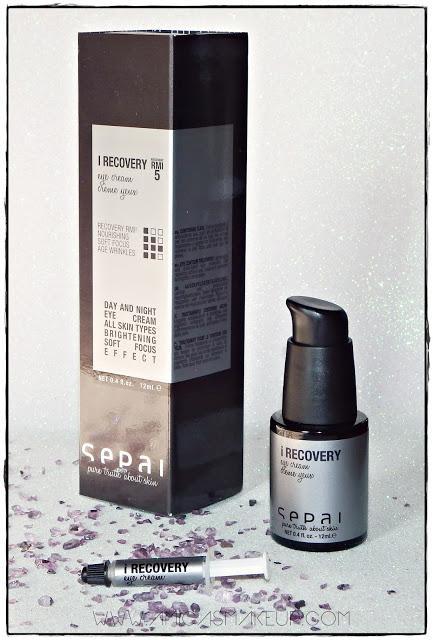 Sepai I Recovery Eye Cream, contorno de ojos 10!