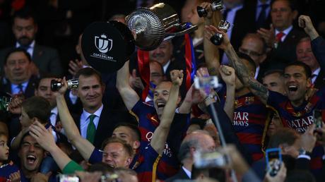 Barça, sufrido campeón de la Copa del Rey