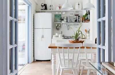 Reformada, luminosa y con patio central.